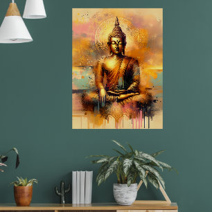 Spiritual Buddha Poster
