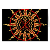 Spiritual Card Native Art First Nation Custom Card (Front Horizontal)