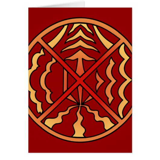 Spiritual Card Native Art First Nations Card (Front)