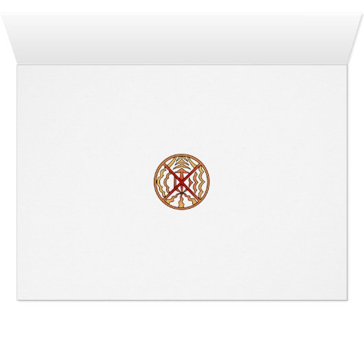 Spiritual Card Native Art First Nations Card (Inside Horizontal (Bottom))