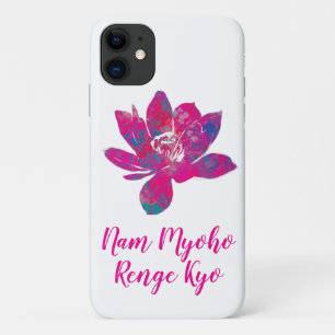 Spiritual Cascade of Color Lotus Flower iPhone 11 Case