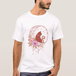 Spiritual Cat and Stars T-Shirt