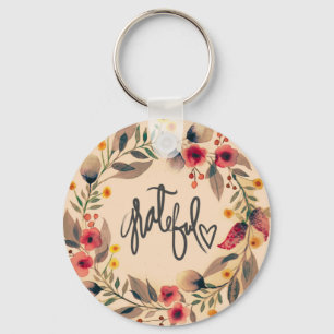 Spiritual Conscious Faith Love Hope Art Keychain