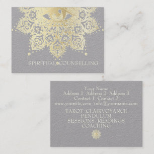Spiritual Counselling, Tarot, Psychic  Business Ca Card