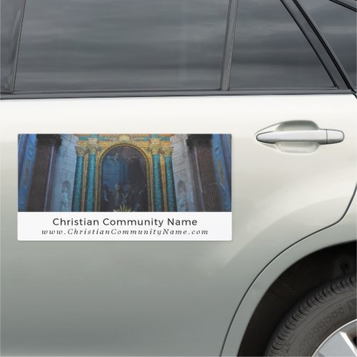 Spiritual Decor Christianity Religious Car Magnet