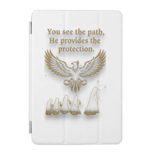 Spiritual eagle divine protection iPad mini cover