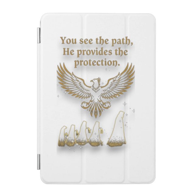 Spiritual eagle divine protection iPad mini cover (Front)