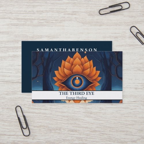 Spiritual Energie Heiler Reiki Business Card