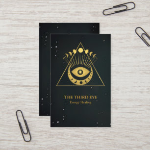 Spiritual Energie Heiler Reiki Business Card