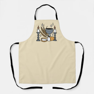 Spiritual Faith and Grace – Uplifting Christian Apron