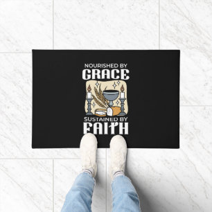 Spiritual Faith and Grace – Uplifting Christian Doormat