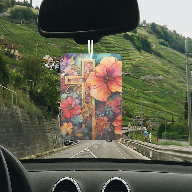 Spiritual Freshness for Space: Christian Cross Air Freshener (Creator Uploaded)