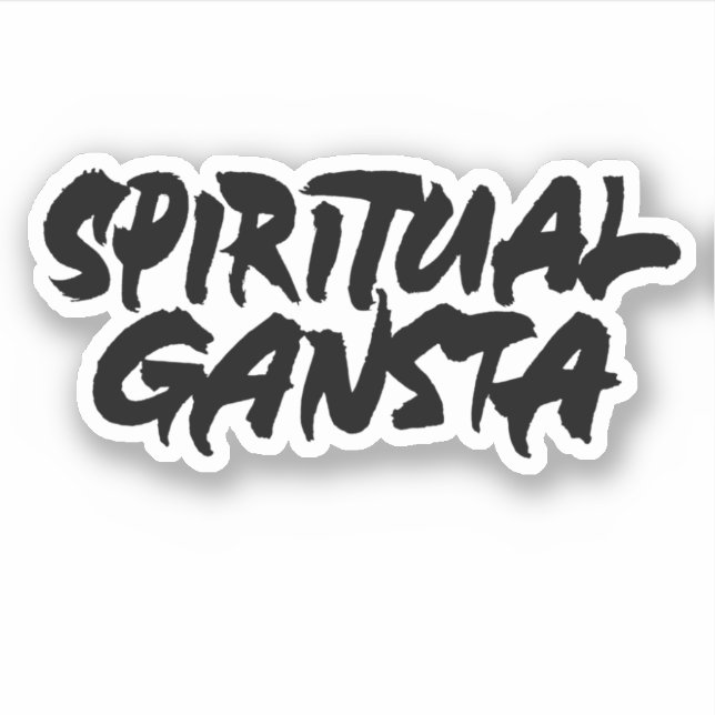 Spiritual Gansta Sticker (Front)