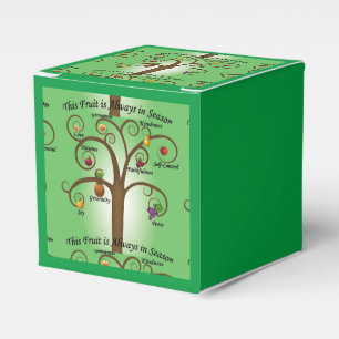 Spiritual Grace Fruit of the Spirit Favor Boxes