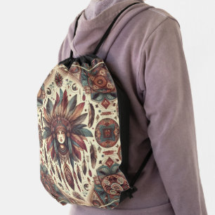 Spiritual Guidance  Drawstring Bag