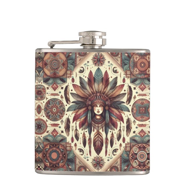 Spiritual Guidance  Flask (Front)