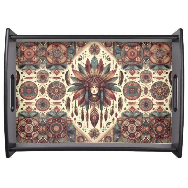 Spiritual Guidance  Serving Tray (Front)