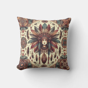Spiritual Guidance Throw Pillow