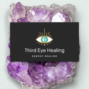 Spiritual Healer Third Eye Business Card