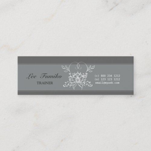 Spiritual Healing - White Lotus Business Card Templates