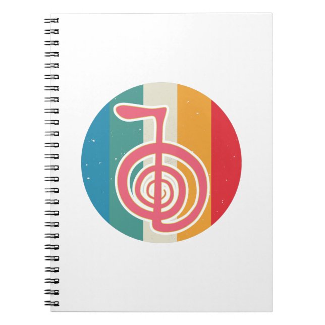 Spiritual Healings | Reiki Symbols Gift Ideas Notebook (Front)
