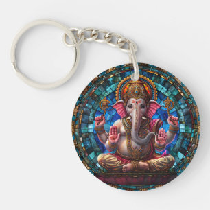 Spiritual Hindu Deity Keychain Religious Hindu God