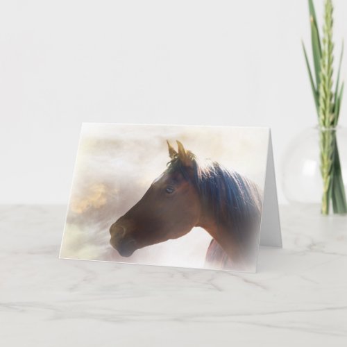 Spiritual Horse Sympathy Card