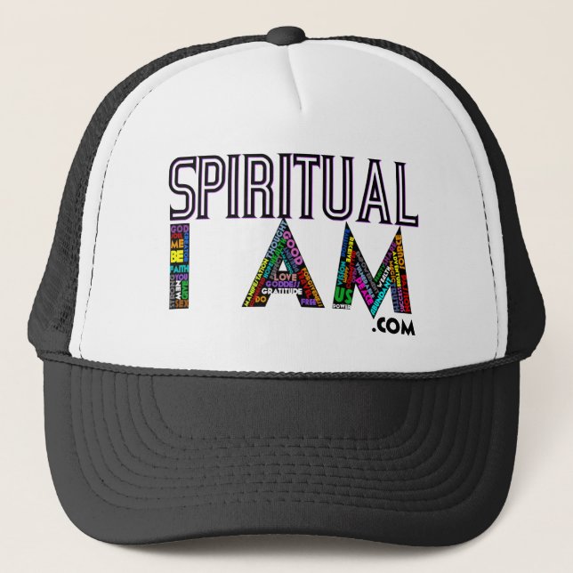 Spiritual I AM Trucker Cap (Front)