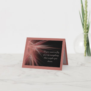 Spiritual Inspirational Quote Saying Greeting Card
