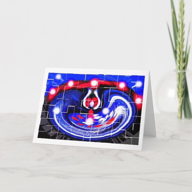 SPIRITUAL INVASION HOLIDAY CARD (Front)