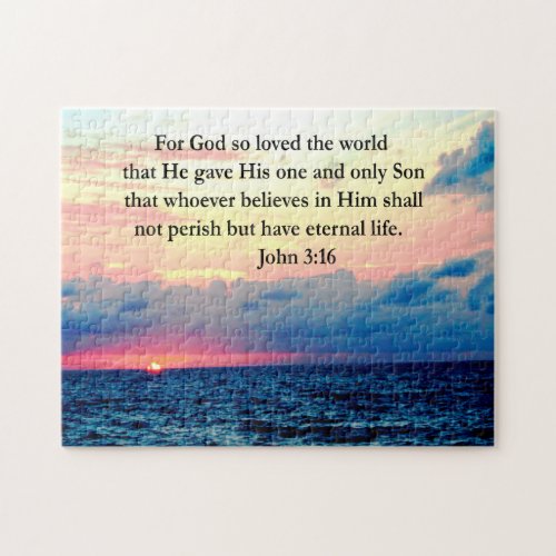 SPIRITUAL JOHN 316 PHOTO JIGSAW PUZZLE