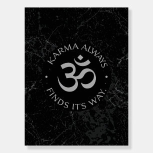 Spiritual Karma Om Design – Mindfulness Collection Foam Board