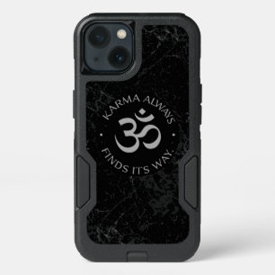 Spiritual Karma Om Design – Mindfulness Collection iPhone 13 Case