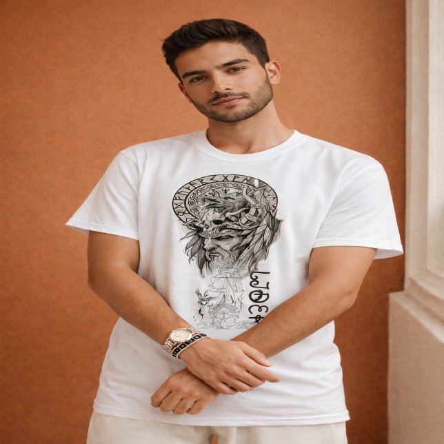 Spiritual Lion Mandala Graphic T-Shirt (Creator Uploaded)