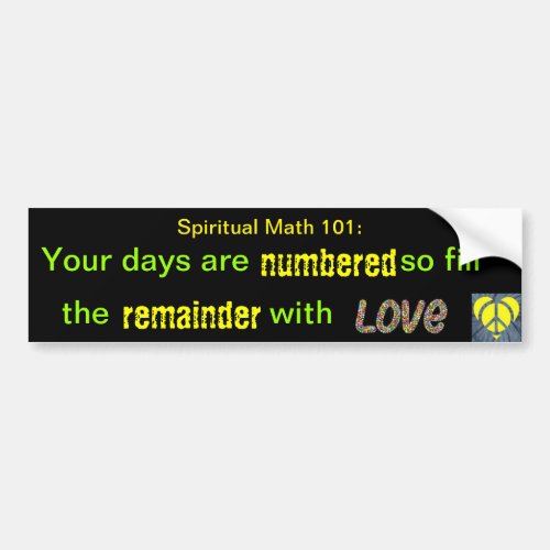 spiritual math 101_22A_bumper sticker