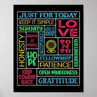 Spiritual Narcotics Anonymous Garden Poster