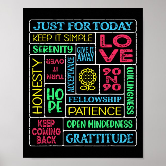 Spiritual Narcotics Anonymous Garden  Poster (Front)