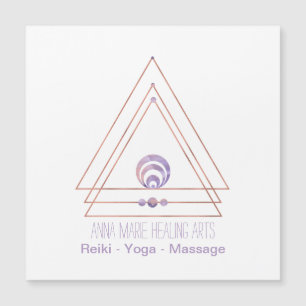 Spiritual New Age and Metaphysical Magnetic Card