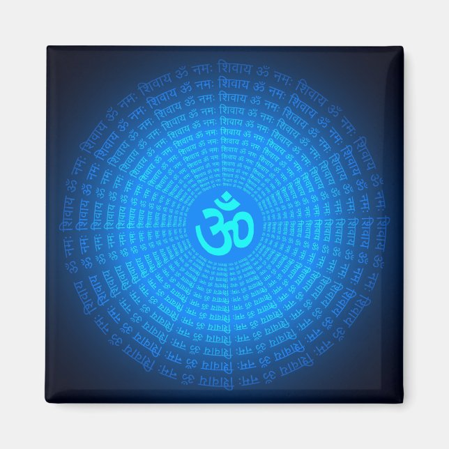 Spiritual Om Design Magnet (Front)