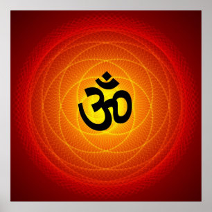 Spiritual Om Poster