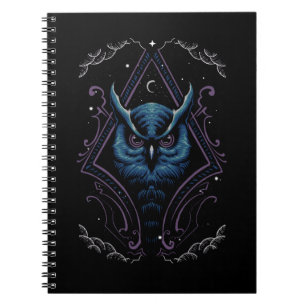 Spiritual Owl Moon Birdwatching Notebook