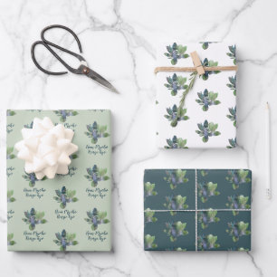 Spiritual Partly Purple Lotus Flower Nam Myoho Wrapping Paper Sheets