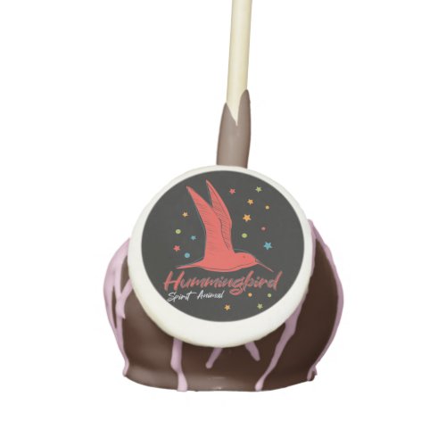 Spiritual power animal hummingbird spirit animal cake pops