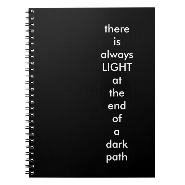 Spiritual Quote Notebook (Front)