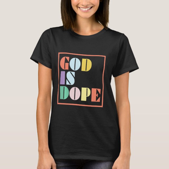 Spiritual Quote Religious Christian Believer Chruc T-Shirt (Front)