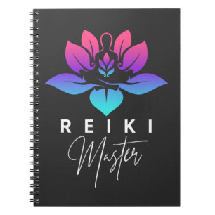 Spiritual Reiki Master Energy Therapy Meditation Notebook