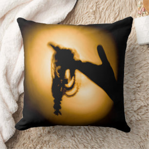 Spiritual Rosary Tasbeeh Art Throw Pillow