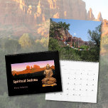 Spiritual Sedona Calendar<br><div class="desc">The Sedona area,  which was already considered as sacred and mystical by the Native Americans,  is said to have strong New Age vortex energies. The most famous vortex sites are Bell Rock,  Cathedral Rock,  Boynton Canyon,  and Airport Mesa. 👉 More Sedona items:  www.zazzle.com/aura2000/sedona</div>