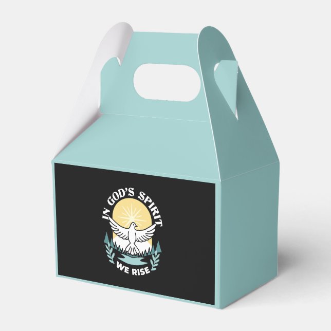 Spiritual Strength in God – Uplifting Christian Favor Boxes (Front Side)