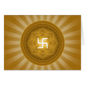 Spiritual Swastika Design (Front Horizontal)